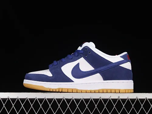 All Categories Nk SB Dunk Series Nk SB Dunk Low Low-top Sneakers F Version Nk SB Dunk Low White and Blue Los Angeles Dodgers SB Smashing Backboard Fashion Casual Sneakers DO9395-400